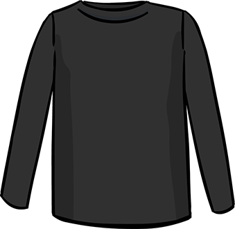 black long sleeved tshirt