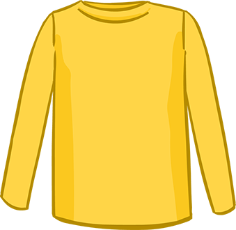 yellow long sleeved tshirt